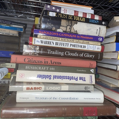 Random lot military books - random,
