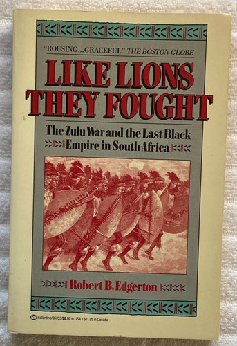 Like lions they - lions, fought"