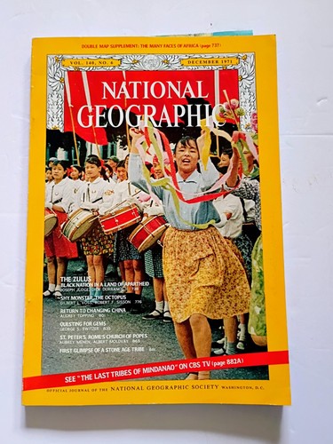 National geographic magazine - national,