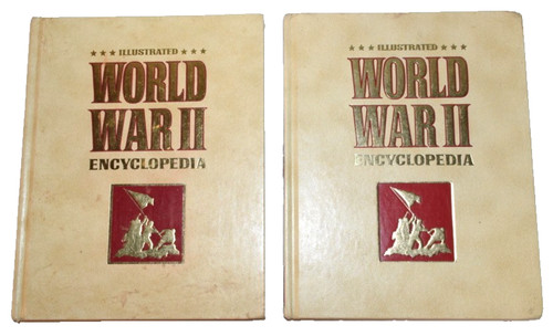 Vtg 1978 illustrated world war - vtg,