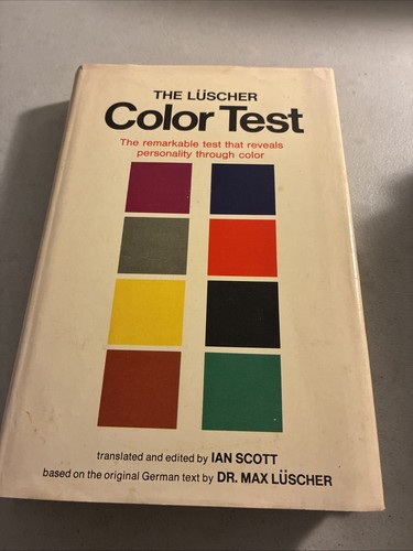 The lüscher color test 1969 - lüscher,