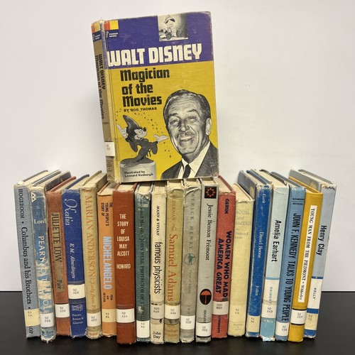 Vtg biography books lot - biography, of