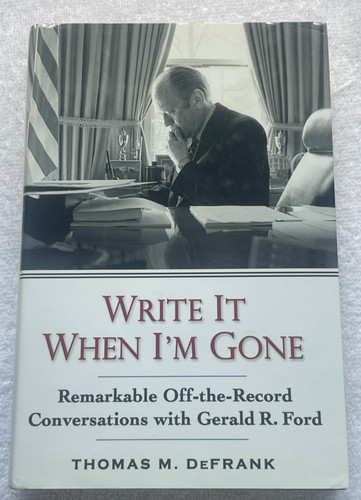 Thomas defrank write - defrank, when